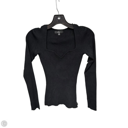 Top Long Sleeve By Lulus In Black, Size: M