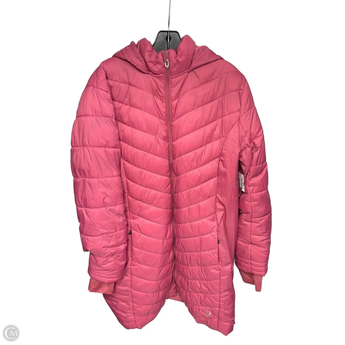 Jacket Puffer & Quilted By Spyder In Pink, Size: Xl