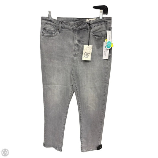 Jeans Straight By Cosmic Blue Love In Grey Denim, Size: 10