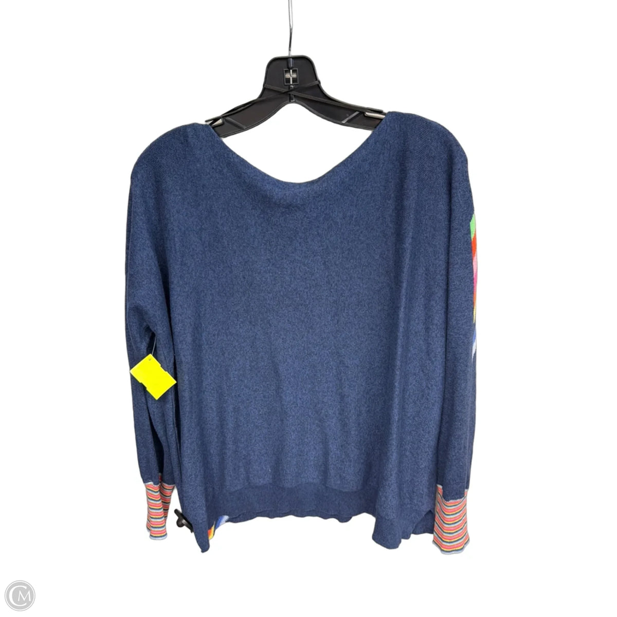 Top Long Sleeve By Clothes Mentor In Rainbow Print, Size: M