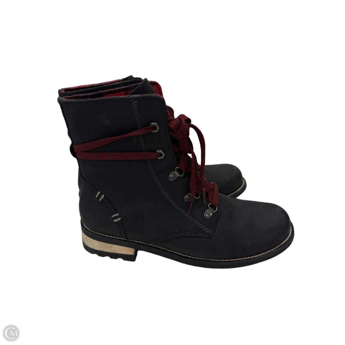 Boots Ankle Flats By Cmc In Black, Size: 8