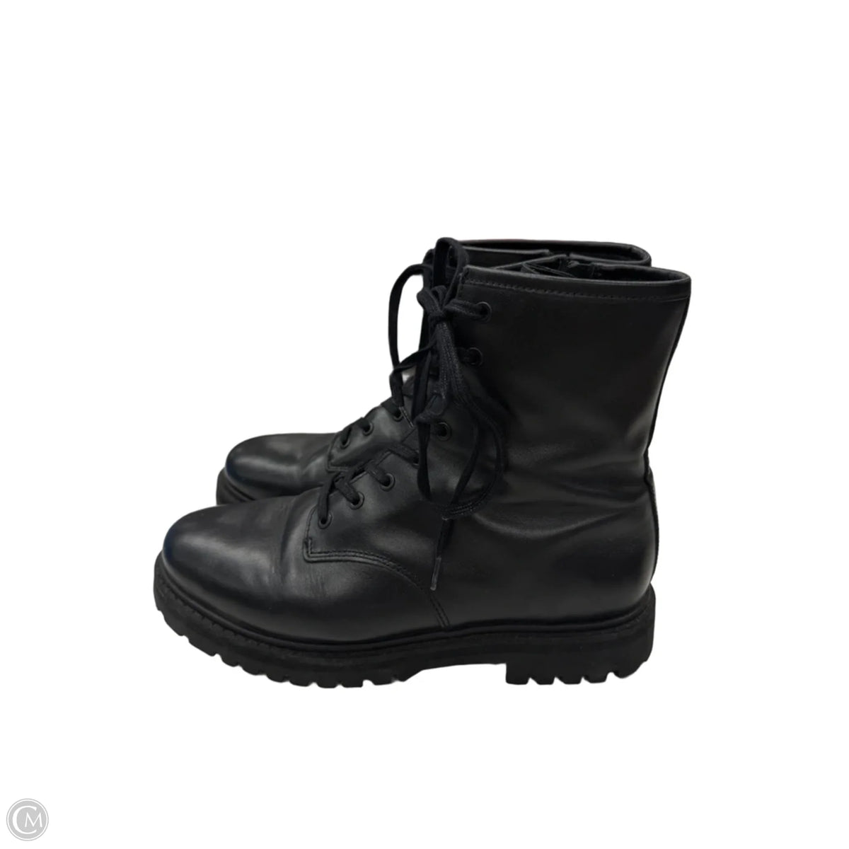 Boots Ankle Flats By Cmc In Black, Size: 9