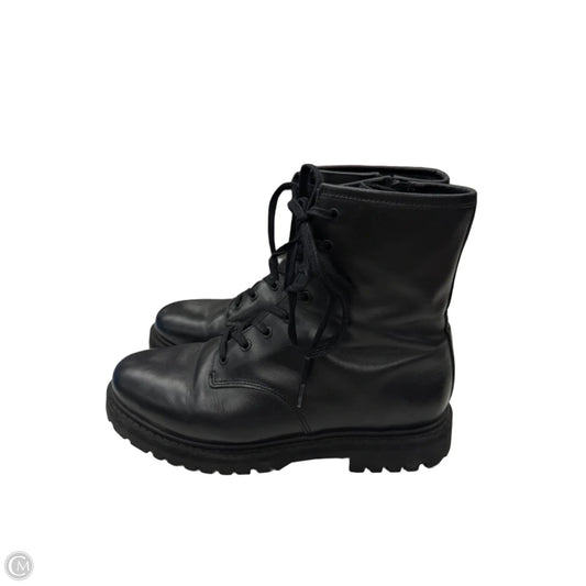 Boots Ankle Flats By Cmc In Black, Size: 9