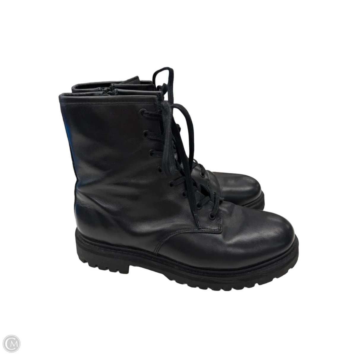 Boots Ankle Flats By Cmc In Black, Size: 9