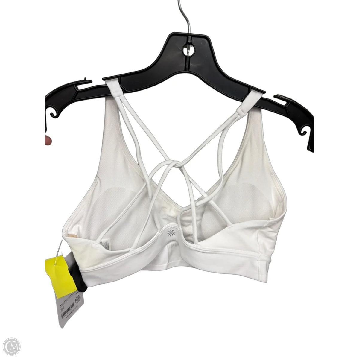 Athletic Bra By Athleta In White, Size: M