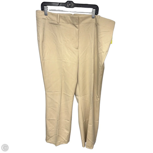 Pants Dress By Ann Taylor In Tan, Size: 18