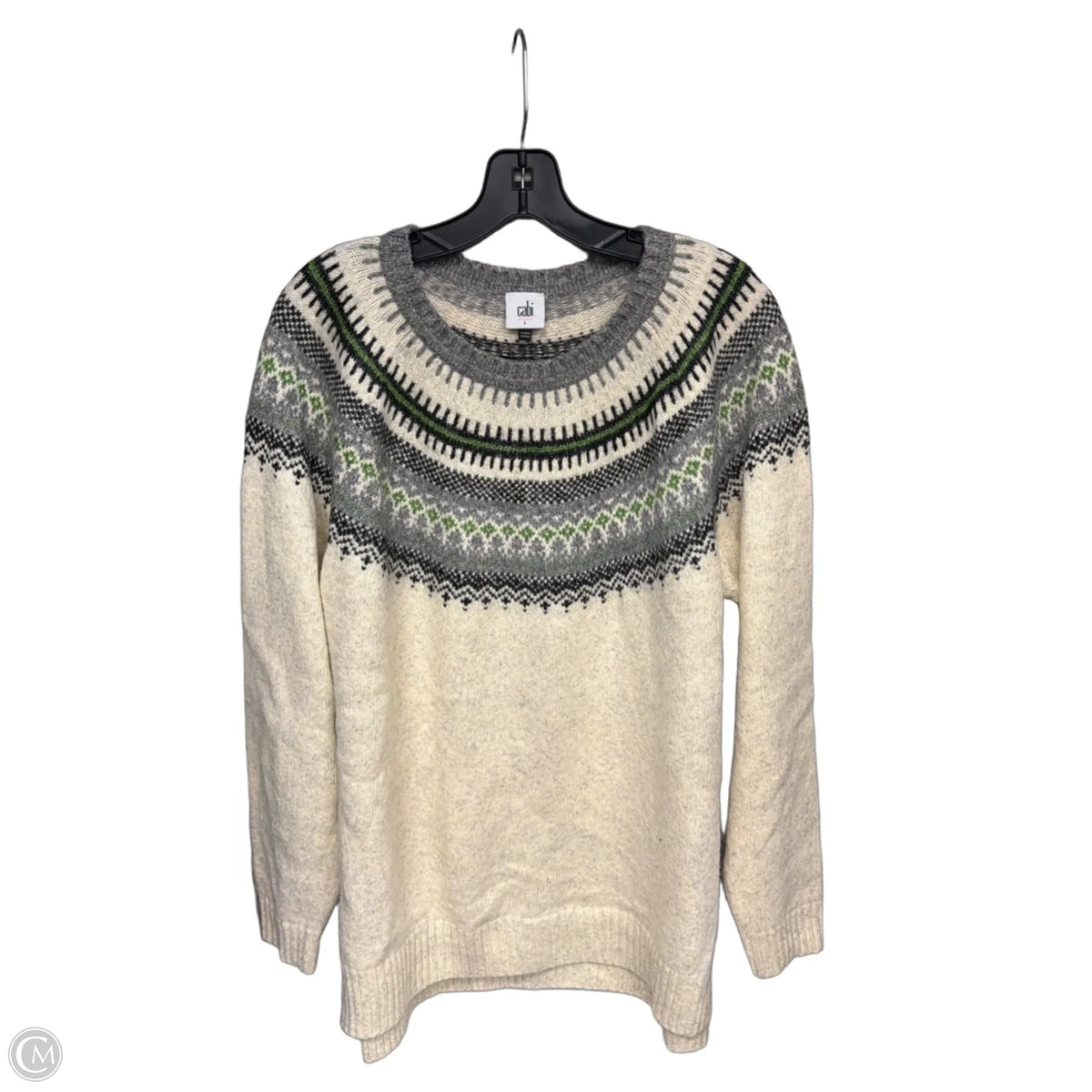 Sweater By Cabi In Tan, Size: L