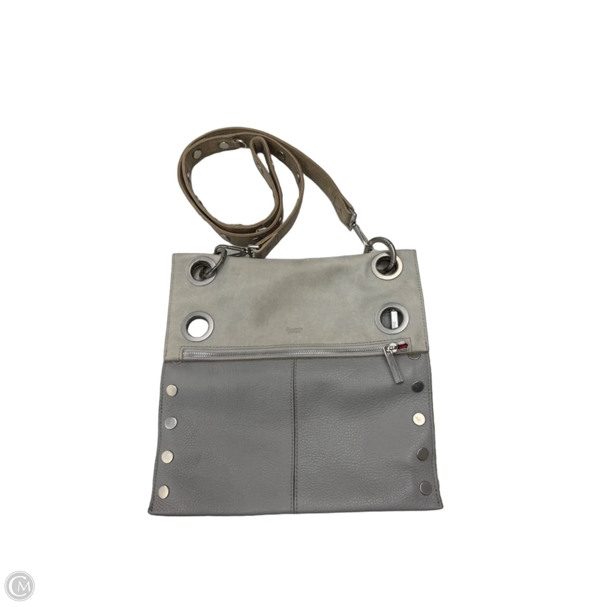Handbag Leather By Hammitt, Size: Large