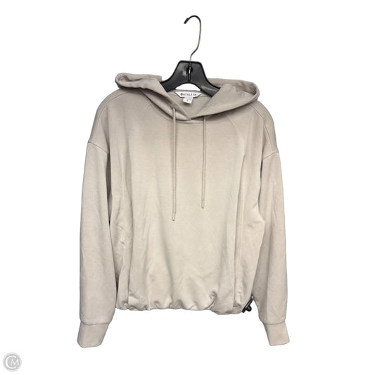 Athletic Sweatshirt Hoodie By Athleta In Grey, Size: S
