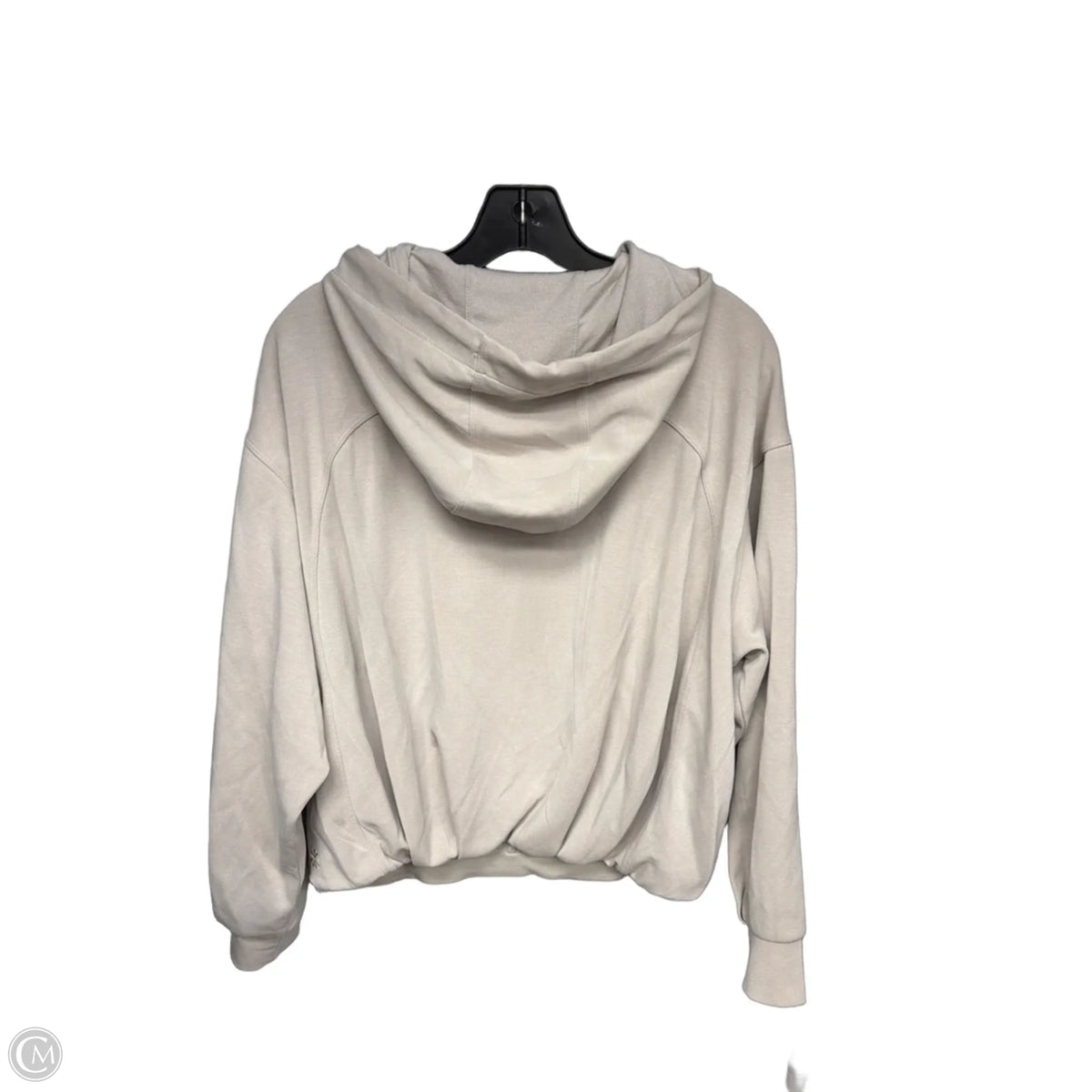Athletic Sweatshirt Hoodie By Athleta In Grey, Size: S