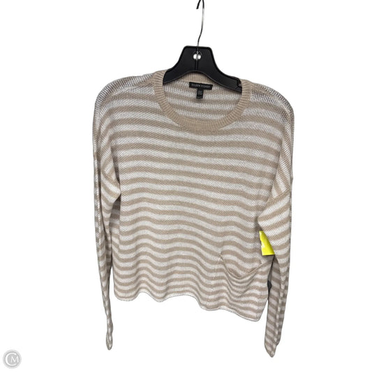 Top Long Sleeve By Eileen Fisher In Striped Pattern, Size: Xxs