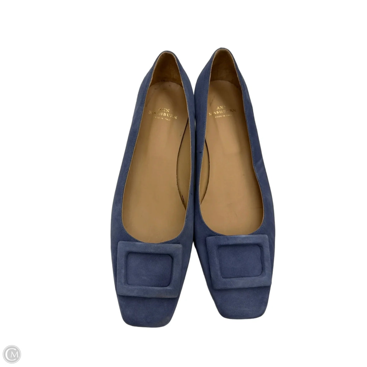 Shoes Flats By Cmb In Blue, Size: 10