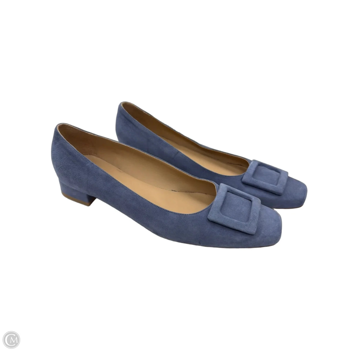 Shoes Flats By Cmb In Blue, Size: 10