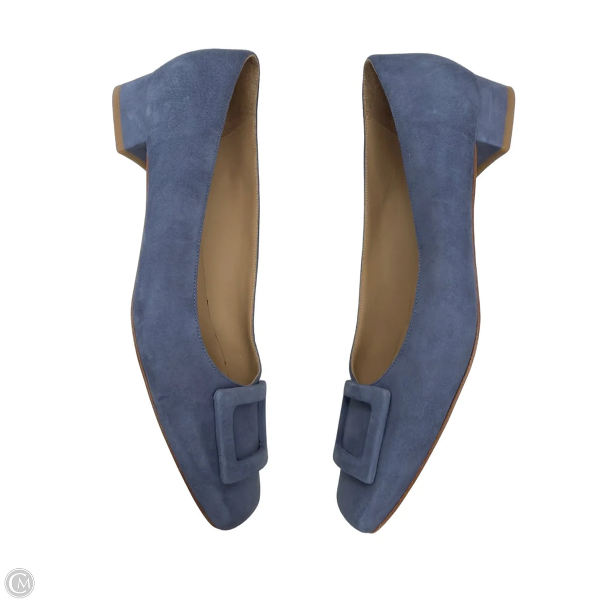 Shoes Flats By Cmb In Blue, Size: 10