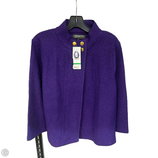 Jacket Other By Jones New York In Purple, Size: L
