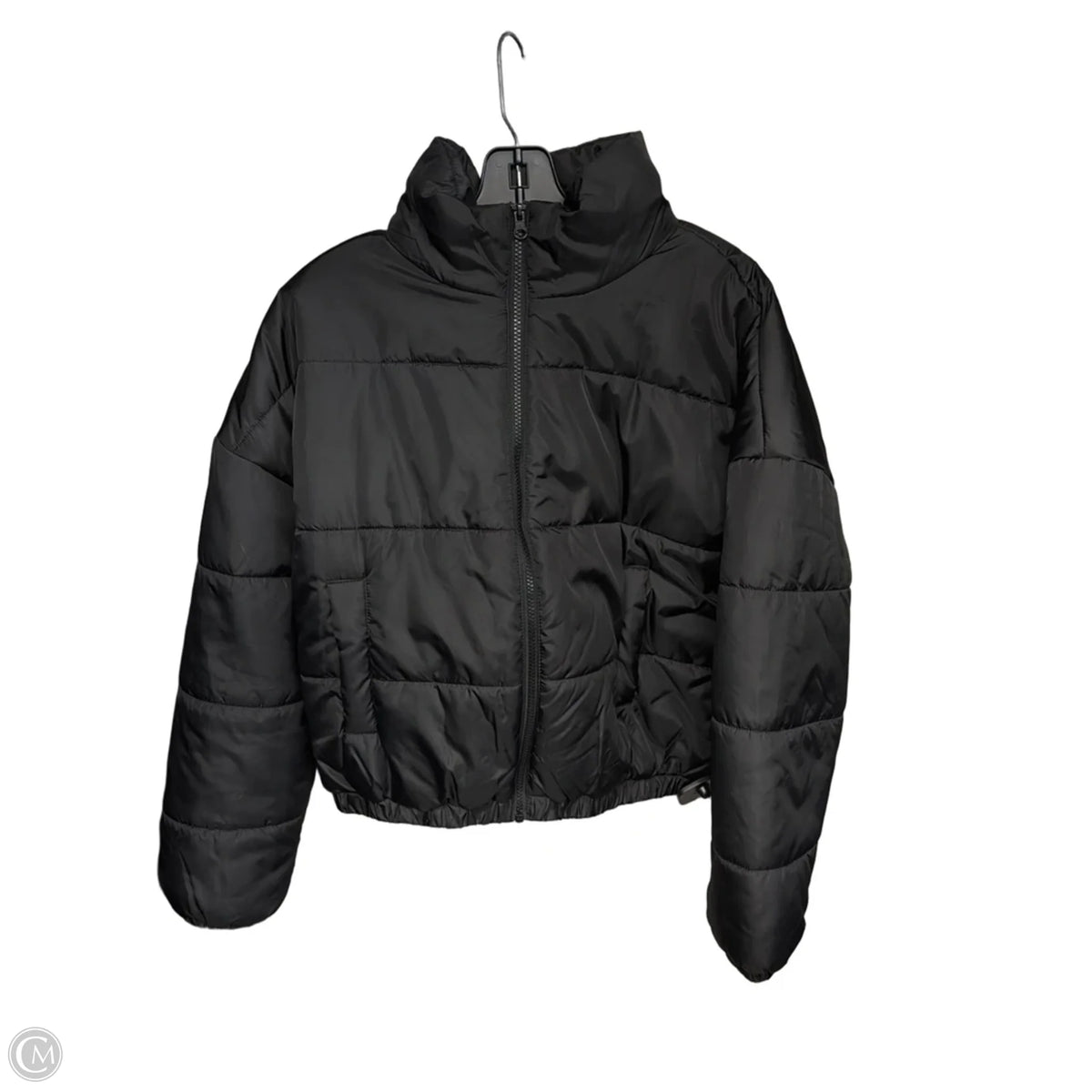 Jacket Puffer & Quilted By Abound In Black, Size: M