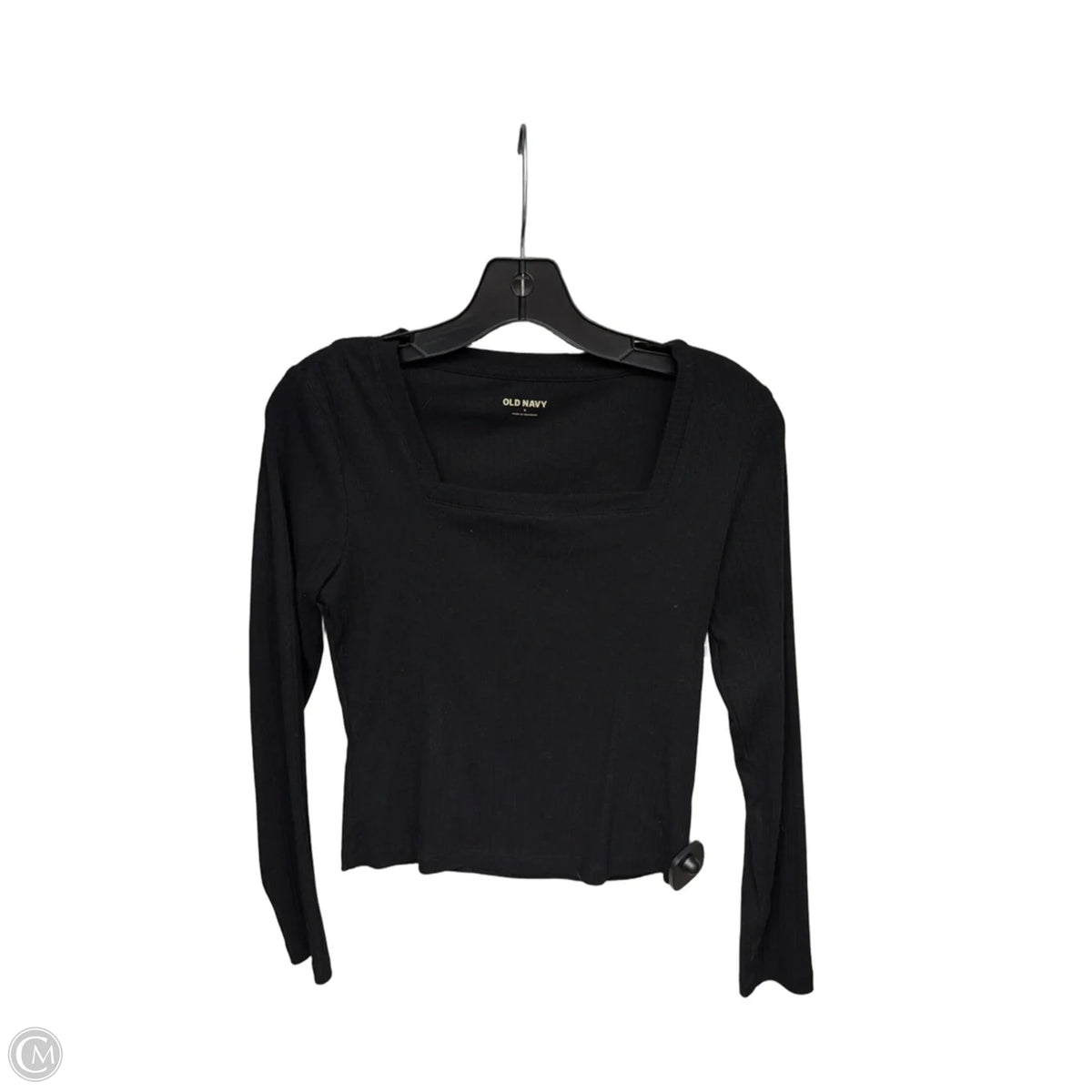 Top Long Sleeve By Old Navy In Black, Size: S