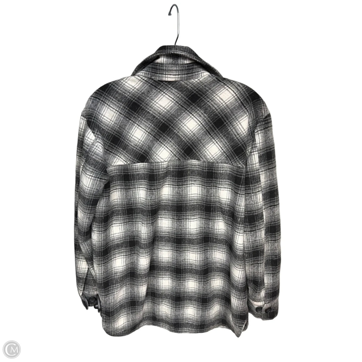 Jacket Shirt By Thread And Supply In Grey, Size: Xs