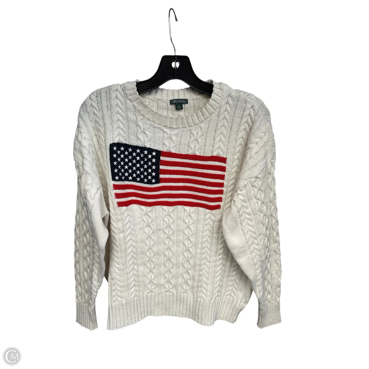 Sweater By Wild Fable In Tan, Size: M