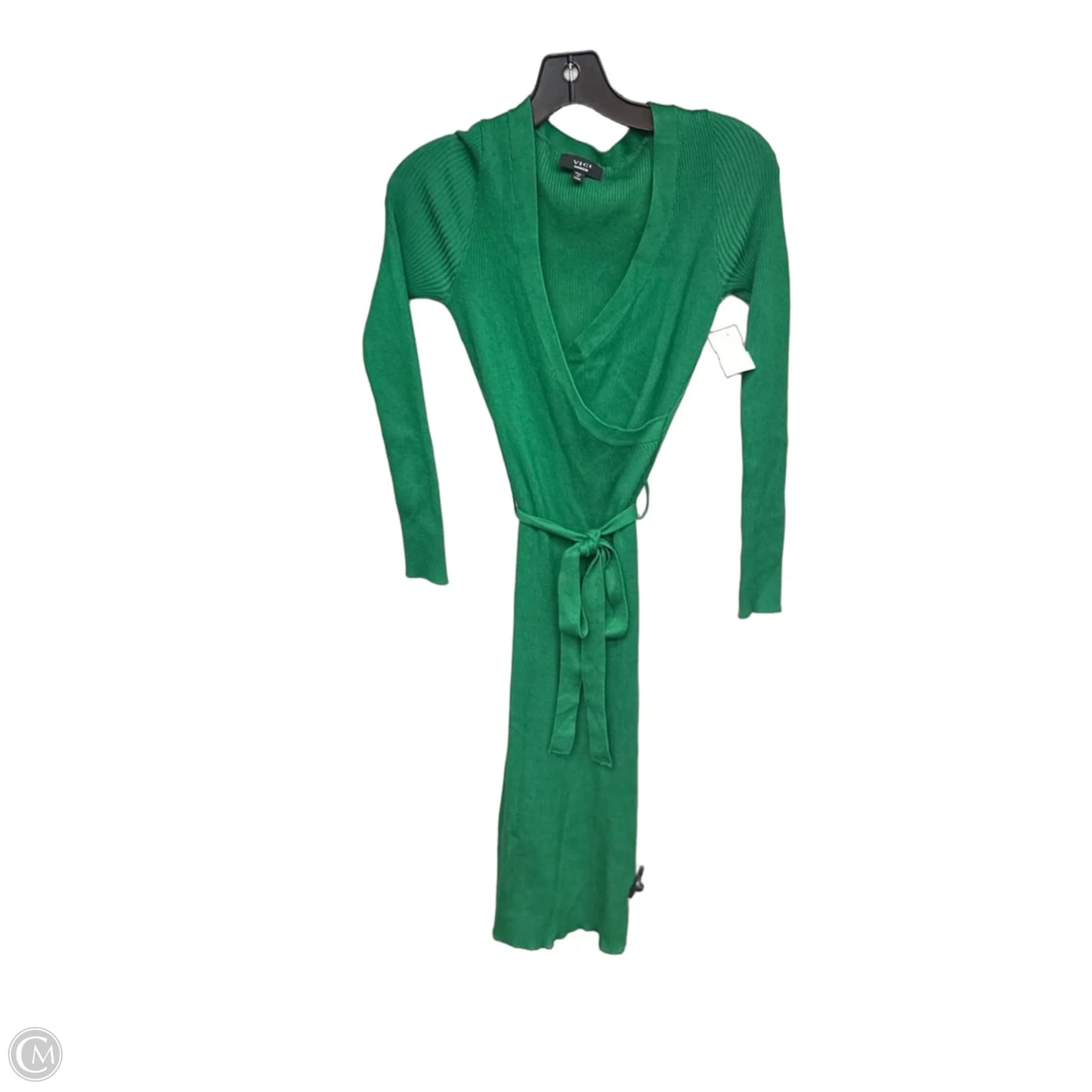 Dress Casual Midi By Vici In Green, Size: M