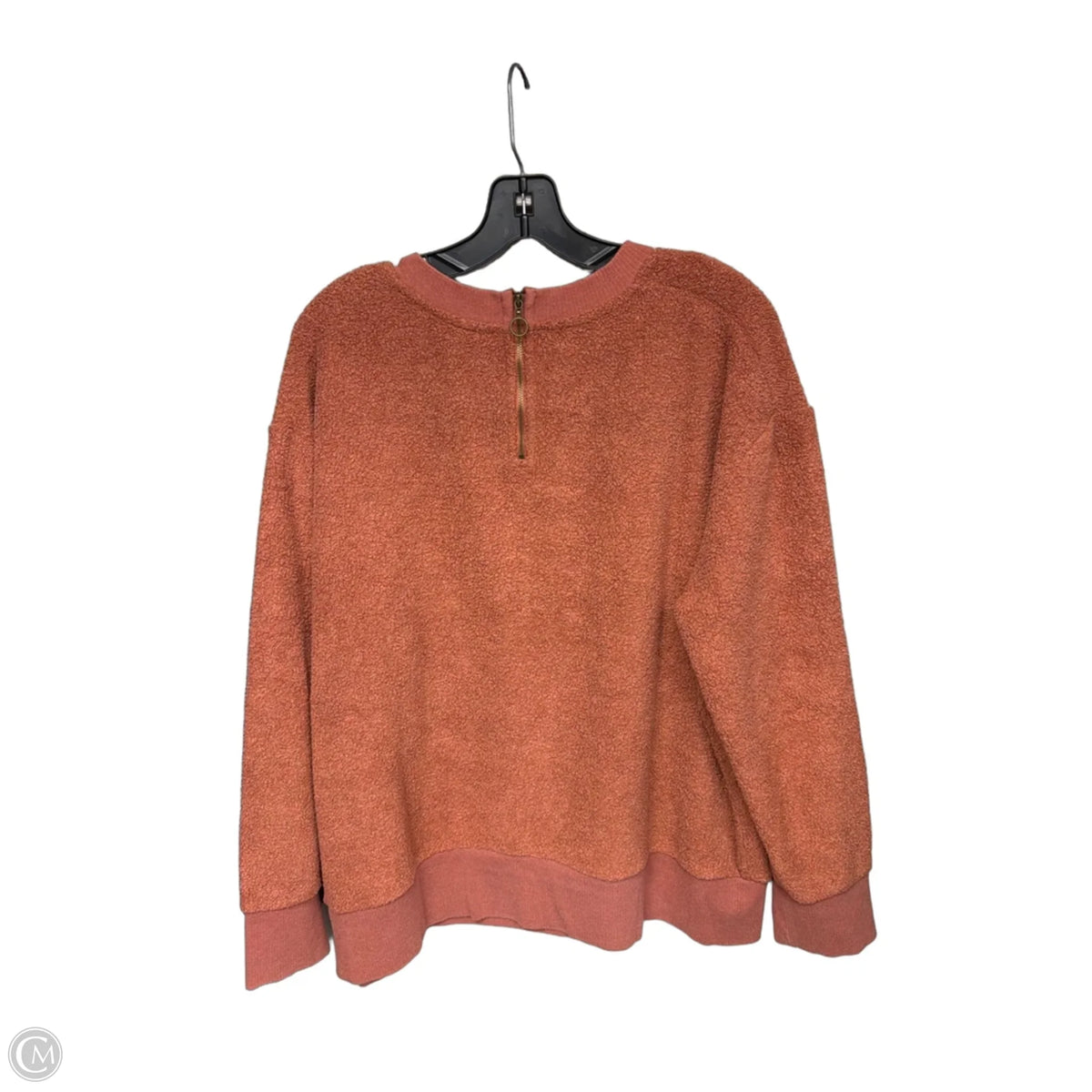 Sweater By Ava & Viv In Orange, Size: 2x