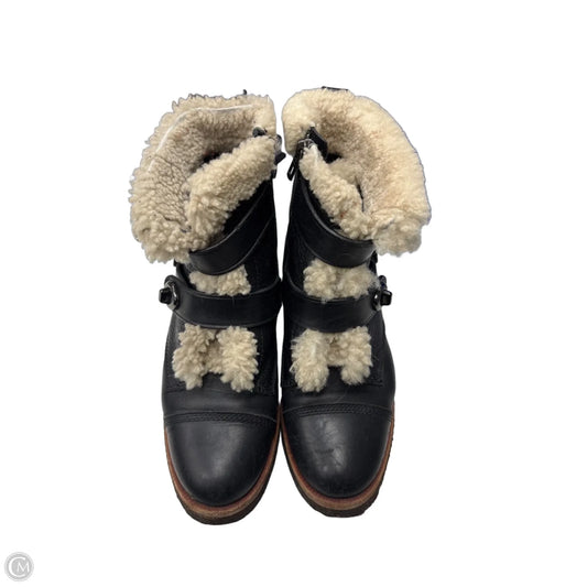 Boots Designer By Coach In Black, Size: 7