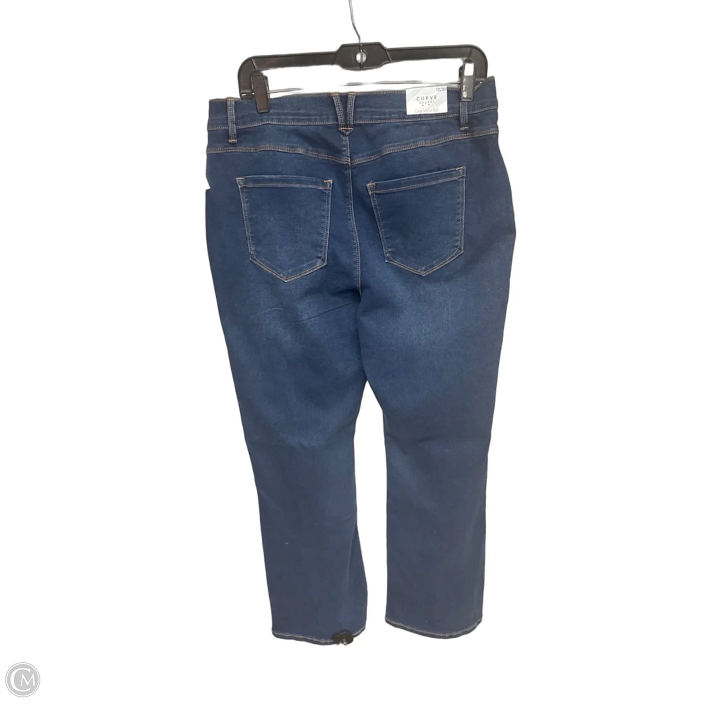 Jeans Jeggings By Curve Appeal In Blue Denim, Size: 12