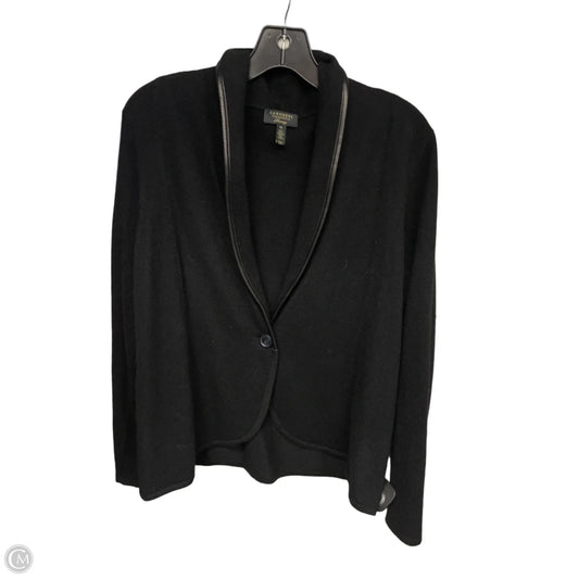 Sweater Cardigan Cashmere By Charter Club In Black, Size: Xl