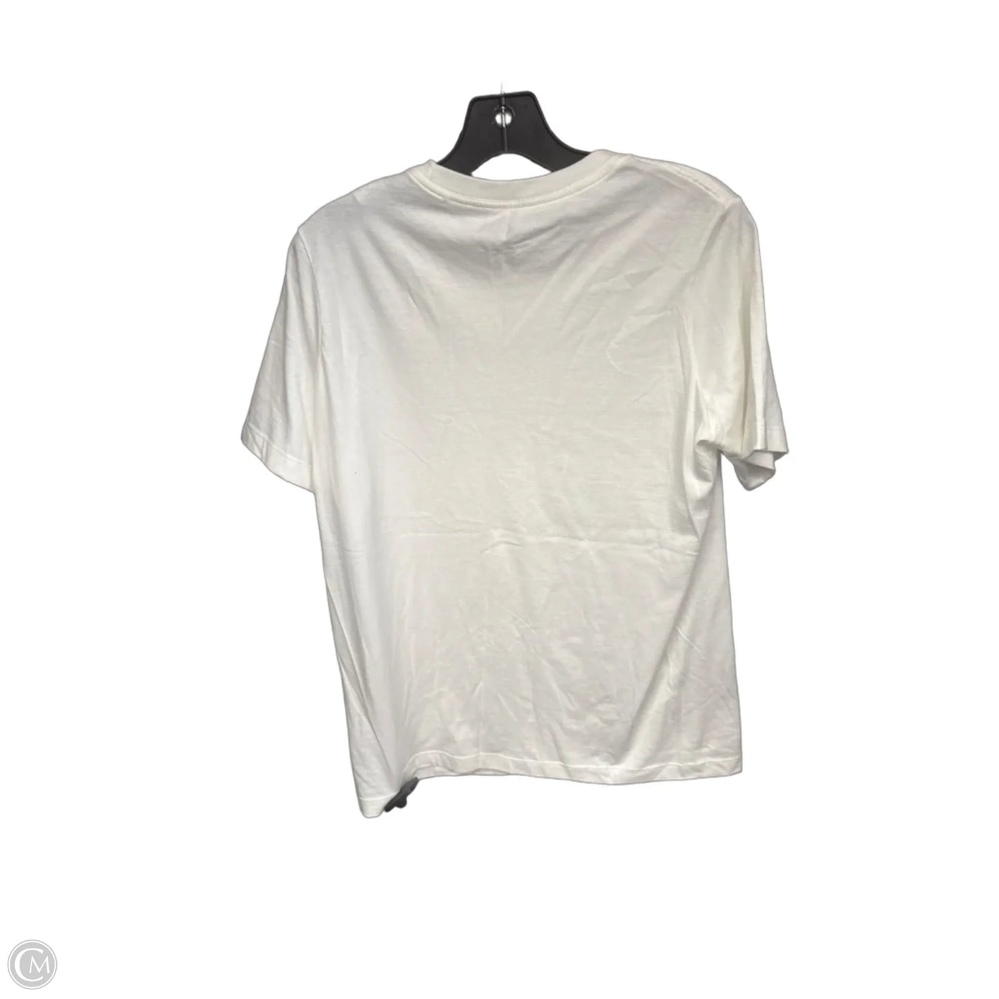 Athletic Top Short Sleeve By Nike Apparel In White, Size: Xl