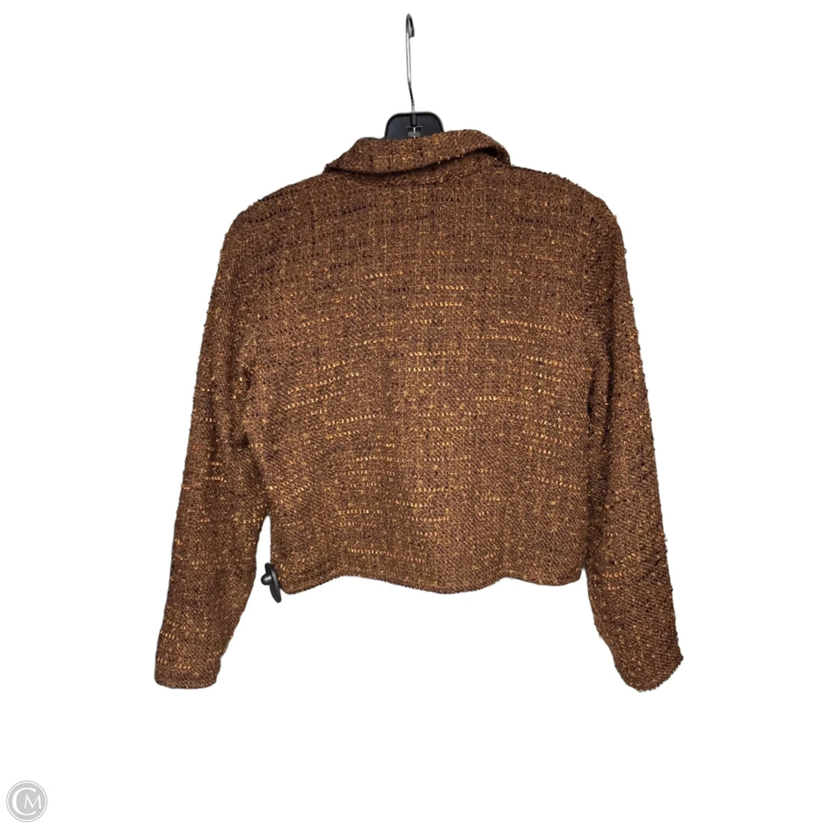 Jacket Designer By Spartina In Brown, Size: Xs
