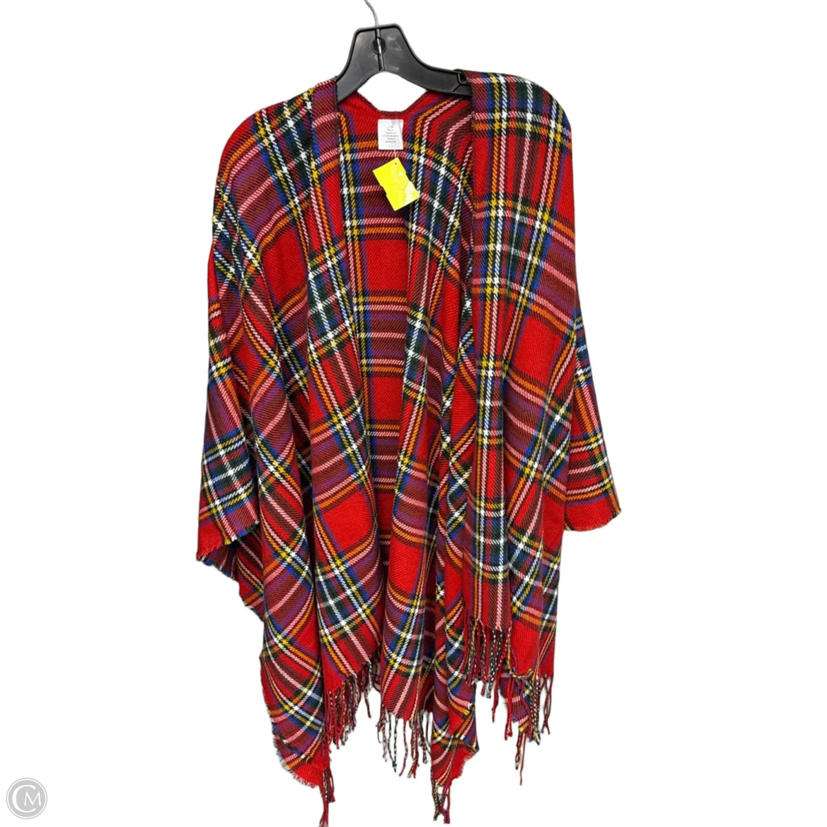 Shawl By Clothes Mentor In Red, Size: Onesize