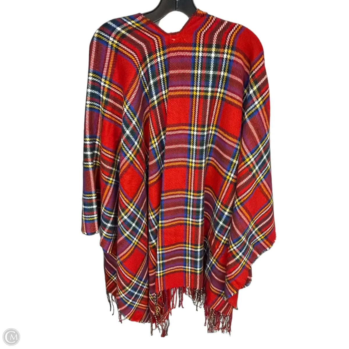 Shawl By Clothes Mentor In Red, Size: Onesize
