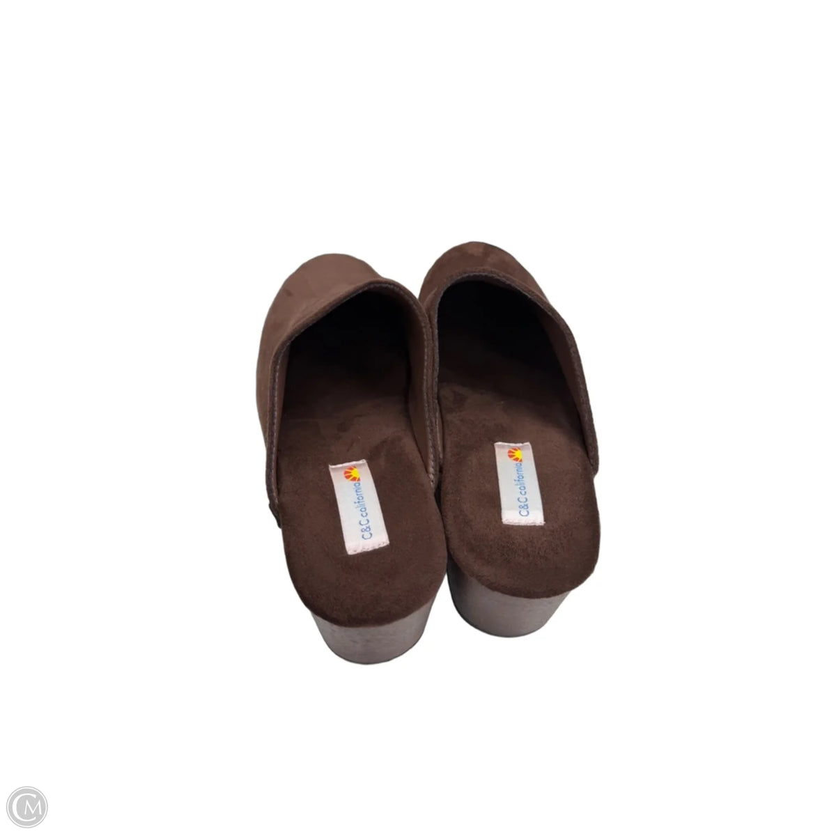 Shoes Heels Platform By C And C In Brown, Size: 7