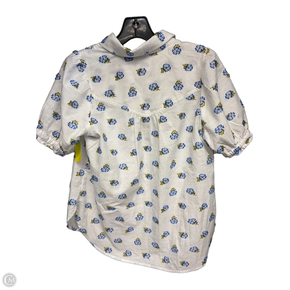 Blouse Short Sleeve By Pilcro In White, Size: Xs
