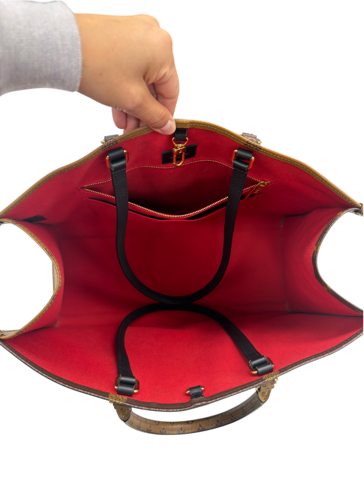Handbag Luxury Designer By Louis Vuitton, Size: Large