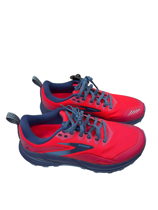 Shoes Athletic By Brooks In Blue & Red, Size: 8