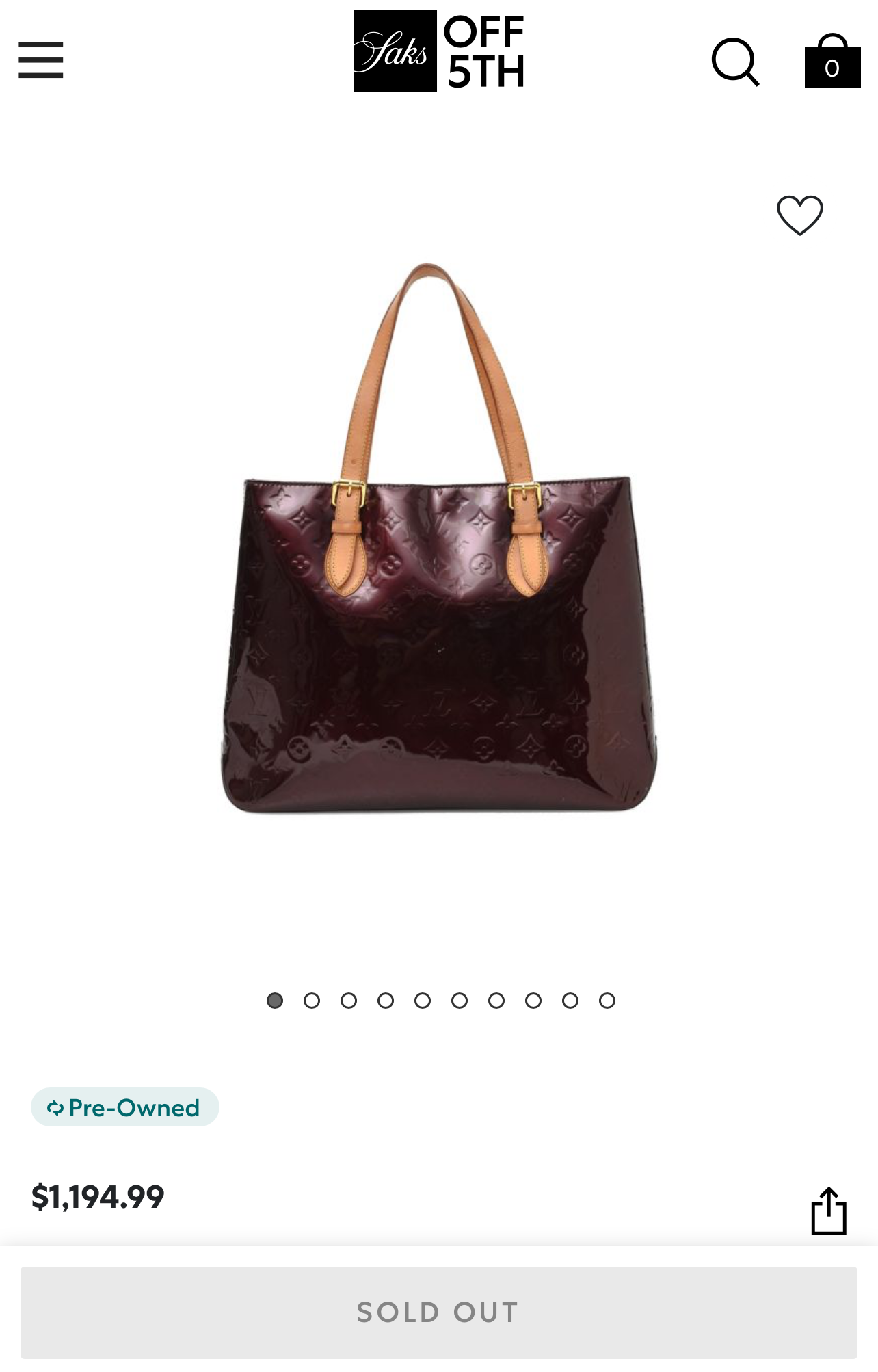 Handbag Luxury Designer By Louis Vuitton, Size: Large