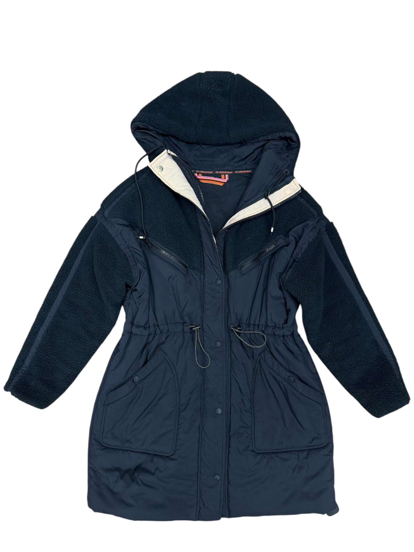 COAT FAUX FUR & SHERPA by FREE PEOPLE In BLACK