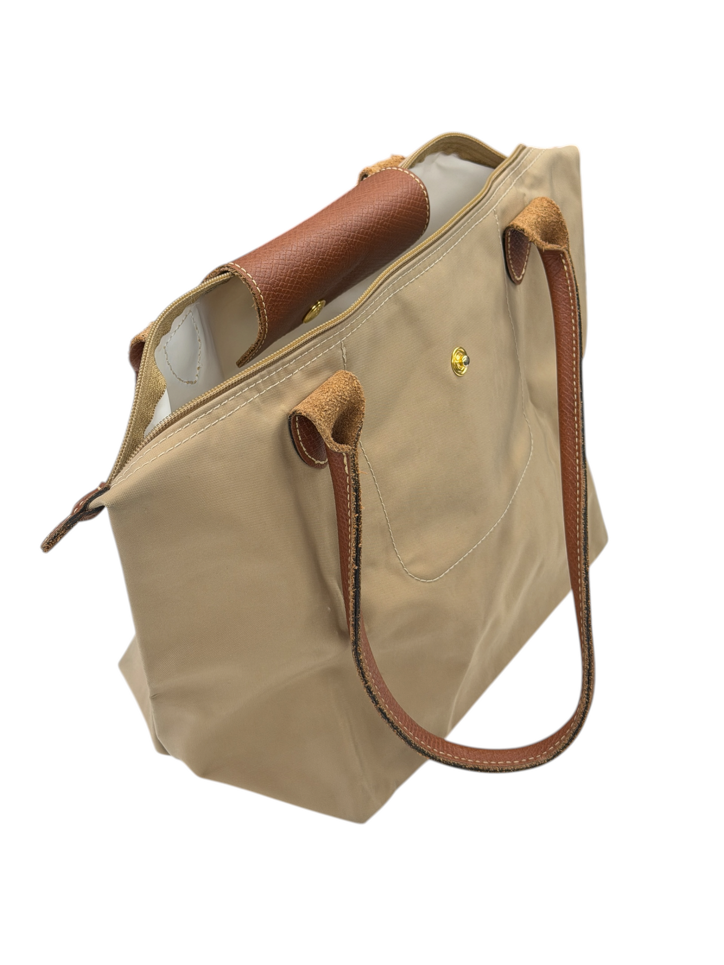 Tote Designer By Longchamp, Size: Medium