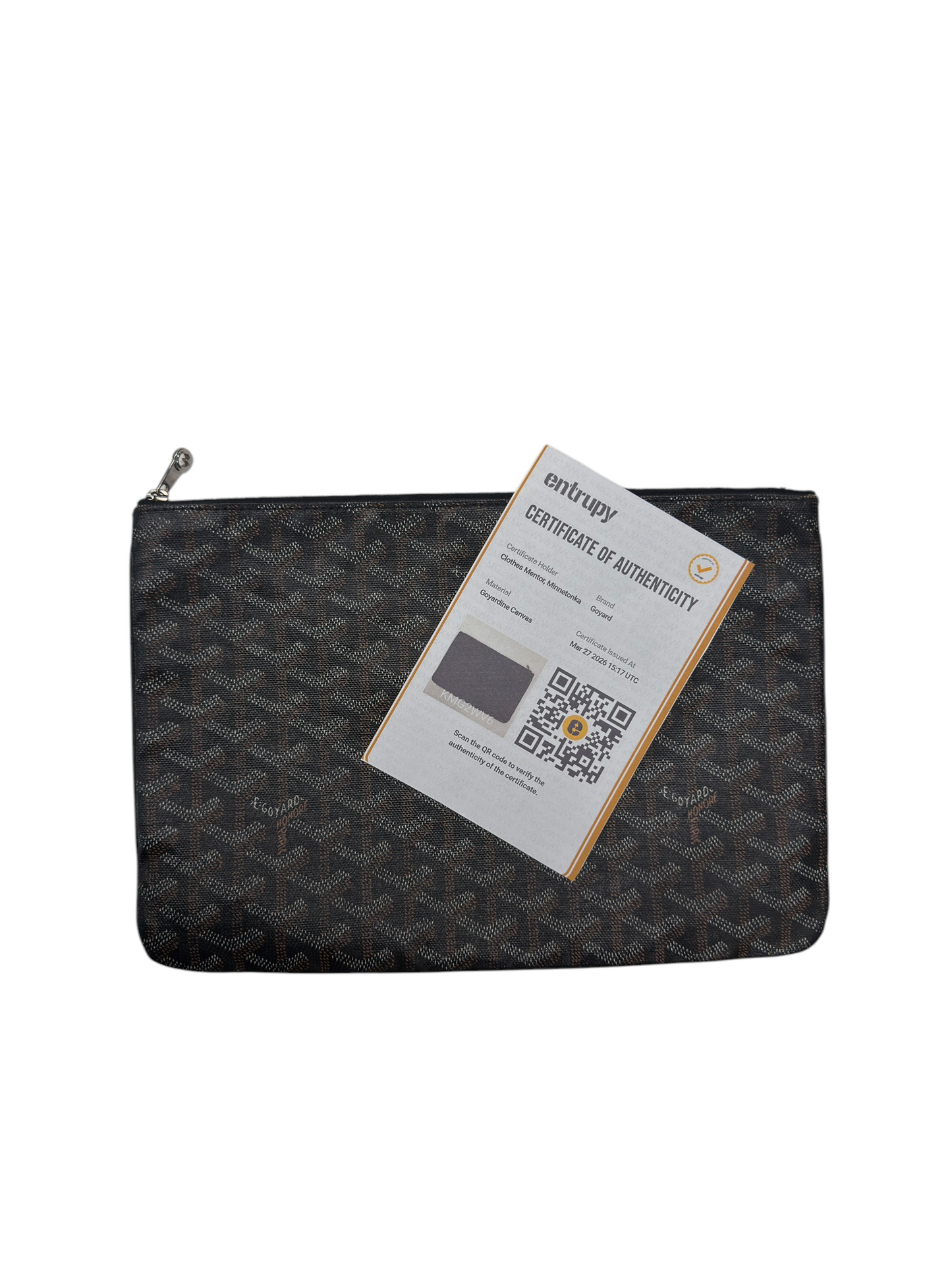 WRISTLET LUXURY DESIGNER by GOYARD In BLACK, Size: LARGE