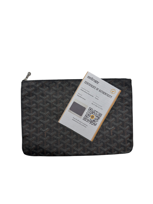 WRISTLET LUXURY DESIGNER by GOYARD In BLACK, Size: LARGE
