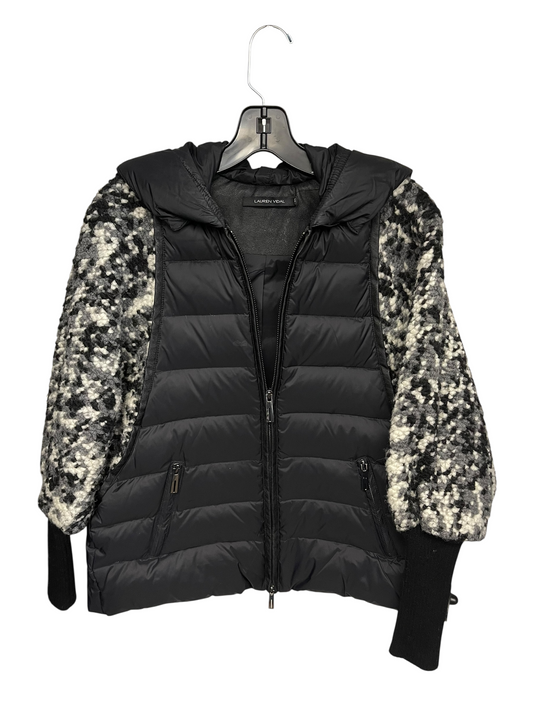 JACKET PUFFER & QUILTED by    CLOTHES MENTOR In BLACK, Size: XS