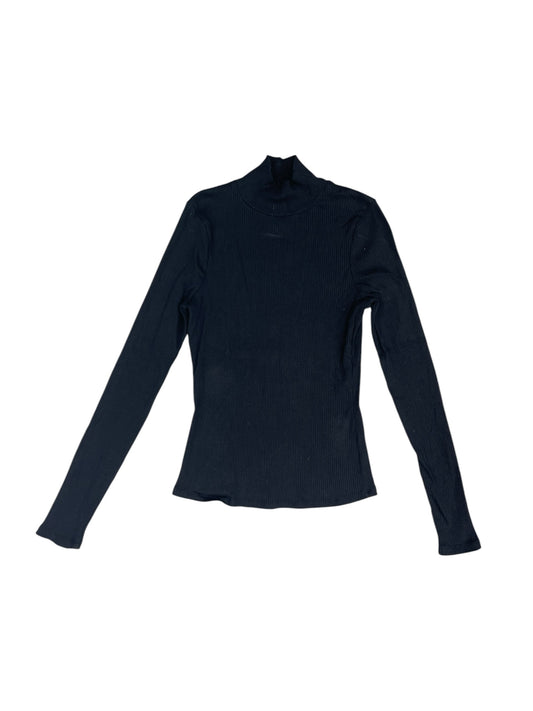 Top Long Sleeve Basic By Anthropologie In Black, Size: S