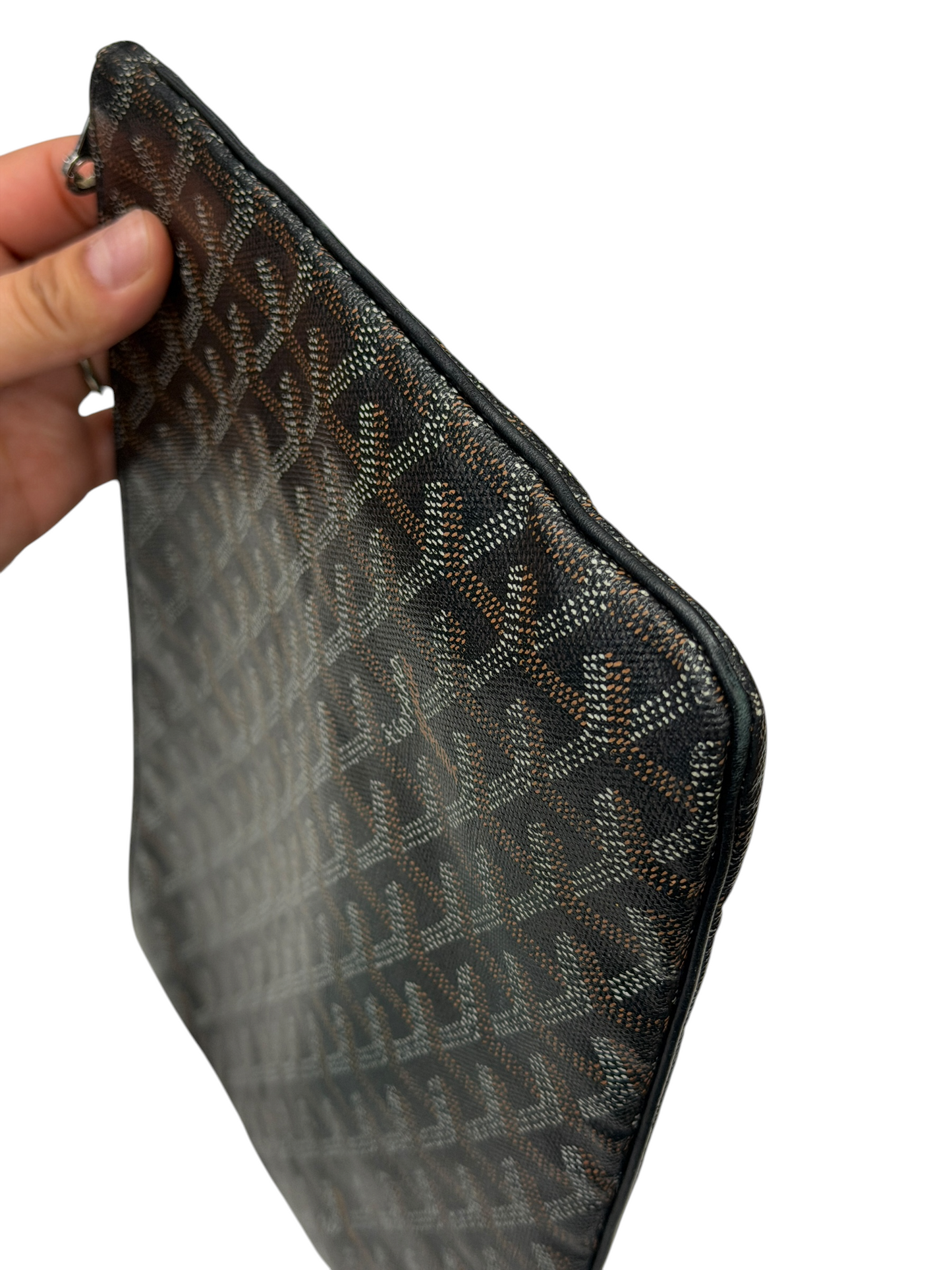 WRISTLET LUXURY DESIGNER by GOYARD In BLACK, Size: LARGE