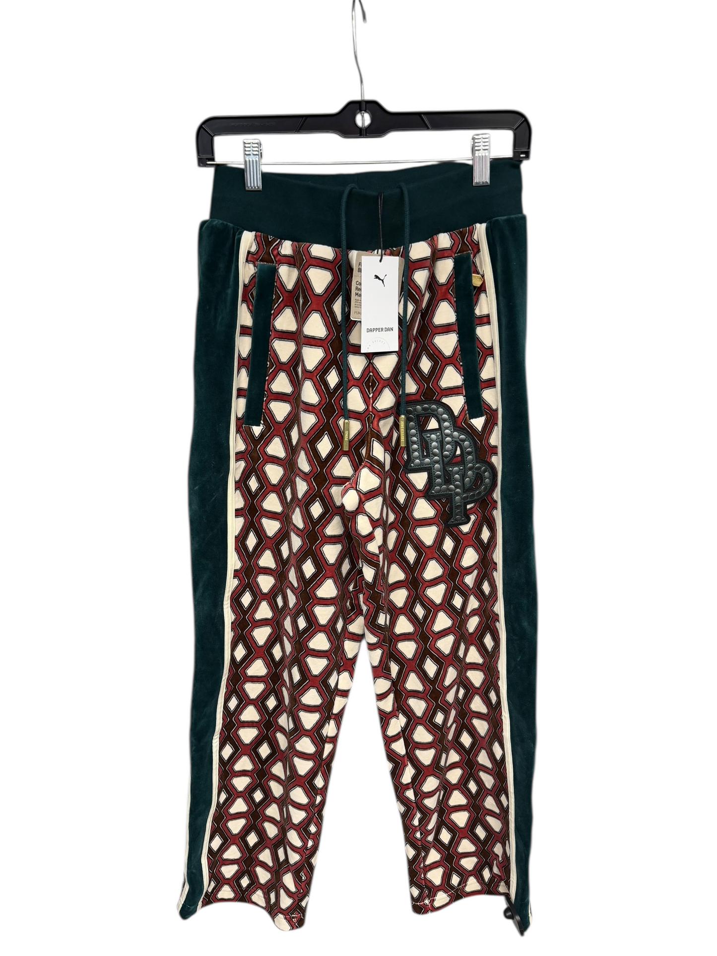 ATHLETIC PANTS 2PC by PUMA In GREEN & RED, Size: S