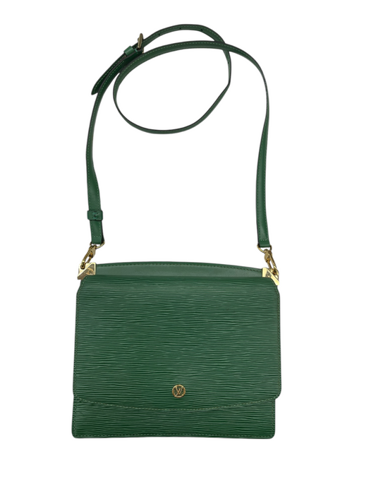 CROSSBODY LUXURY DESIGNER by LOUIS VUITTON In GREEN, Size: MEDIUM