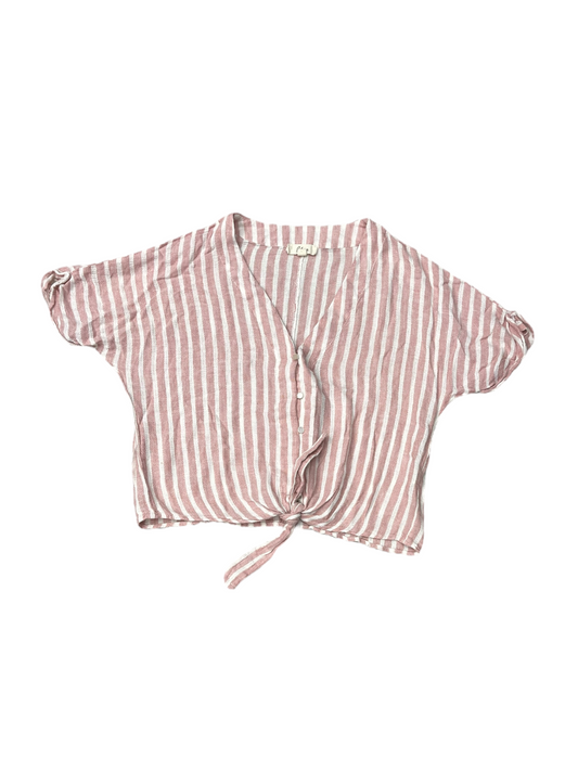 TOP SS by ELAN In STRIPED PATTERN, Size: M