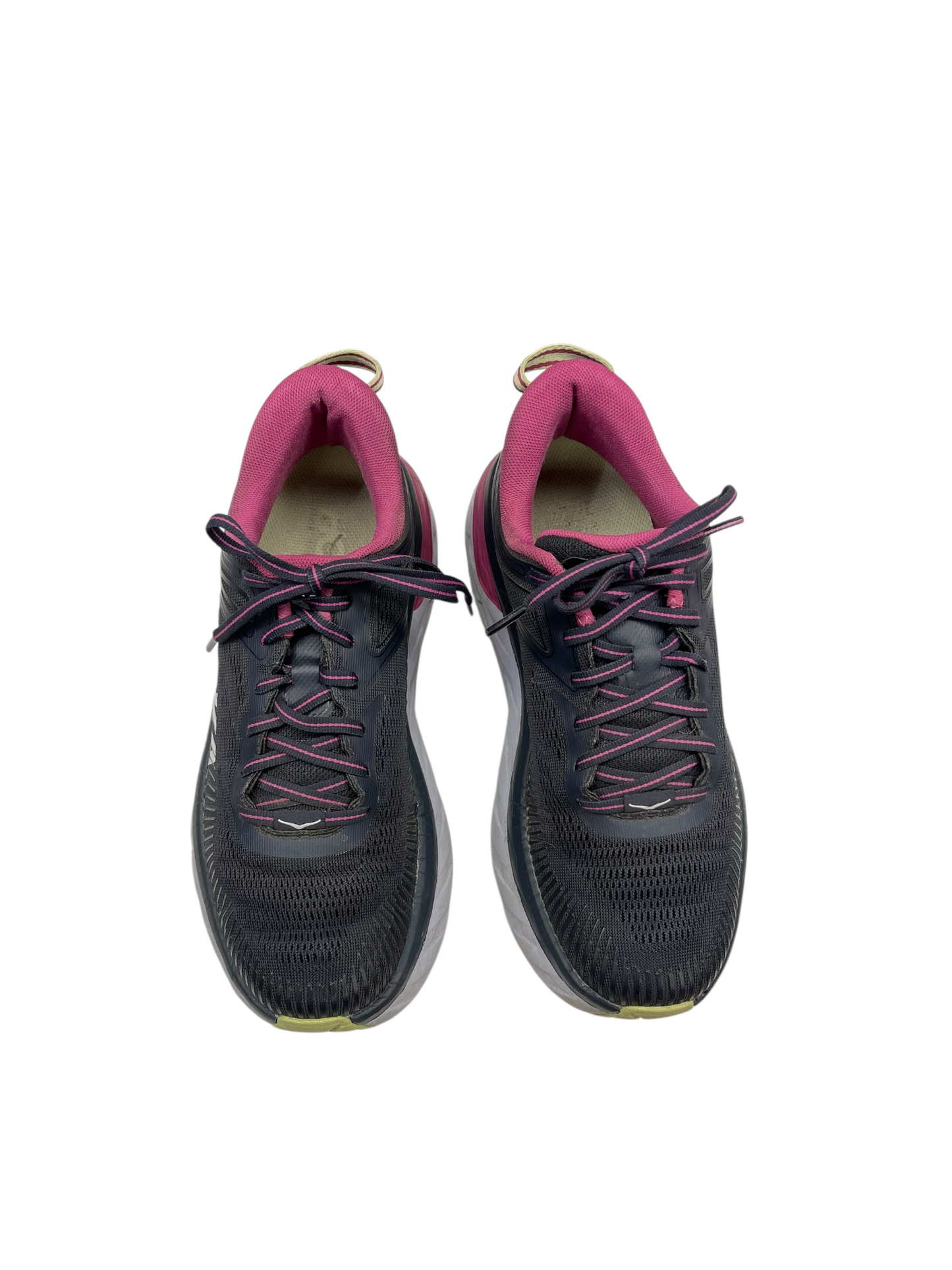 SHOES ATHLETIC by HOKA In BLACK & PURPLE, Size: 8