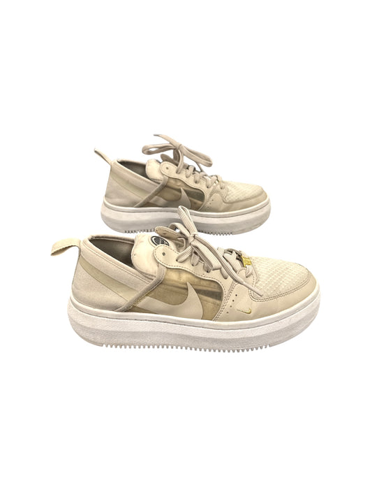 SHOES ATHLETIC by NIKE In BEIGE, Size: 9.5