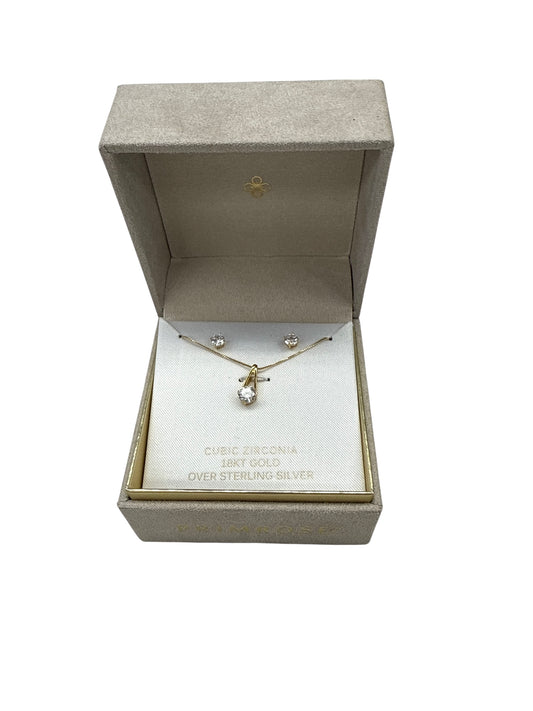 NECKLACE SET by    CLOTHES MENTOR In CLEAR, Size: 03 PIECE SET
